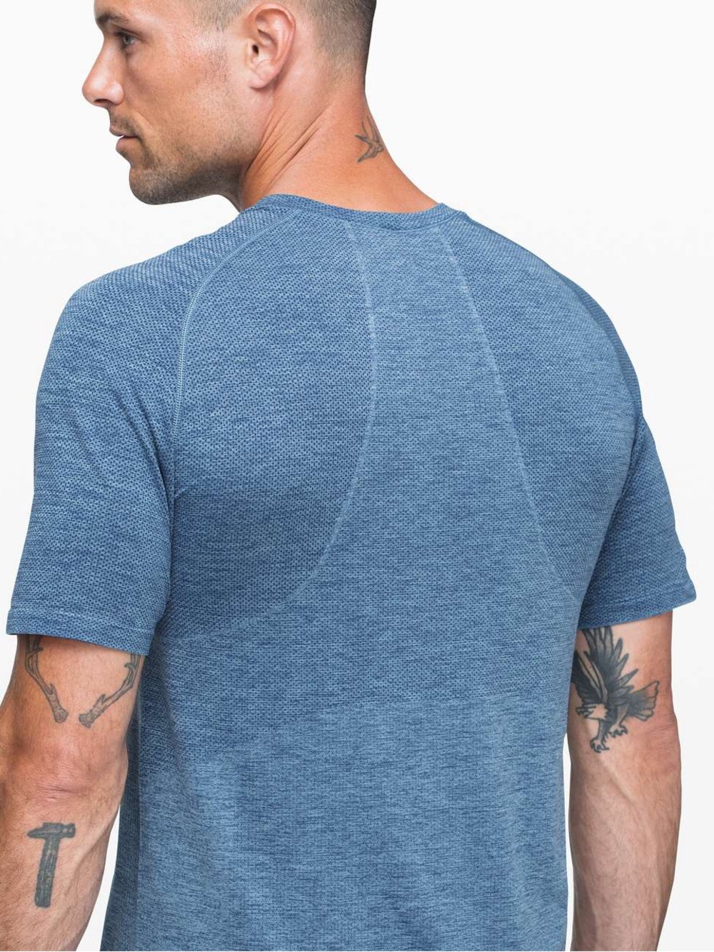 Lululemon Metal Vent Tech Short Sleeve 2.0 - Midnight Shadow / Tempest Blue